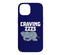 Sommeil drôle Envie de Dormir Sieste Pyjama Mignon pour Coque pour iPhone 14