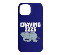 Sommeil drôle Envie de Dormir Sieste Pyjama Mignon pour Coque pour iPhone 15