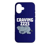 Sommeil drôle Envie de Dormir Sieste Pyjama Mignon pour Coque pour iPhone 16
