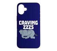 Sommeil drôle Envie de Dormir Sieste Pyjama Mignon pour Coque pour iPhone 16 Plus