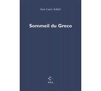 Sommeil du Greco - Jean-Louis Schefer - P.o.l. - Livre