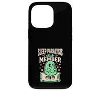 Sommeil Paralysis Demon Hat Man Shadow Figure Horreur Coque pour iPhone 13 Pro
