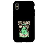 Sommeil Paralysis Demon Hat Man Shadow Figure Horreur Coque pour iPhone X/XS