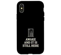 Sommeil Paralysis Demon Hat Man Shadow Figure Horreur Coque pour iPhone X/XS