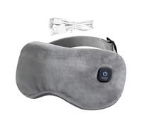 Sommeil sans fil réglable - Accessoire de sommeil rechargeable avec sangle, compresse chauffante, gadget de bien-être, œil pour la relaxation, confort à la maison, salon, chambre à coucher, bureau