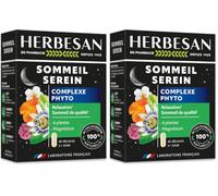 Sommeil Serein - Sommeil paisible, Détente - Gélules (Lot de 2)