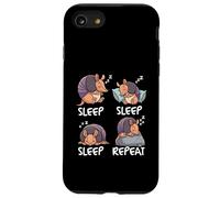 Sommeil Sommeil Répétition Sommeil Armadillo Pyjama Mignon Coque pour iPhone SE (2020) / 7/8