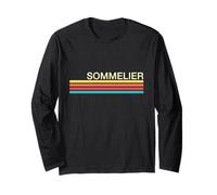 Sommelier - Coloré Manche Longue
