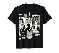 Sommelier Evolution Cave à Vin Dégustation Graphique T-Shirt