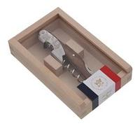 Jean Dubost – Coffret tire-bouchon sommelier – Élysée Présidence de la République – Argent, acier