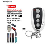 Sommer 4020 4026 Tx03 868-4 Télécommande Pour Porte De Garage 868mhz Rolling Code 4 Boutons Emetteur Manuel De Haute Qualité 4011 4021 4025 4031 4035 Aperto 4021 4025.Télécomm - Type Smg-001 Sommer