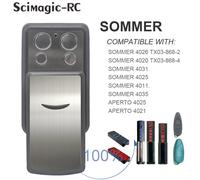 SOMMER 4020 4026 TX03 868-4 Télécommande pour porte de garage 868MHz Rolling Code Emetteur manuel Nouveau 4011 4021 4025 4031 4035 APERTO 4021 4025.télécommande sommer porte de garage--4031