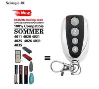 Sommer 4020 Tx03-868-4 Europe & Amérique Type Garage Gate Door Opener Télécommande Rolling Code Transmetteur Combiné Clé Fob - Type Smg 001-Sommer
