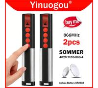 SOMMER 868MHz 4020 TX03-868-4 4026 TX03-868-2 télécommande de Garage remplacement ouvre-porte de commande de Garage 4011 4025 4031 4035 1pcs