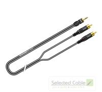 Sommer Cable 2,5m Câble-adaptateur en Y Mini Connecteur 3,5mm Sur Rca Mâle ON2A