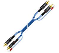 SOMMER CABLE 2,5m RCA NF- Phonocâble Sinus Control avec fil de terre - SS81-0250