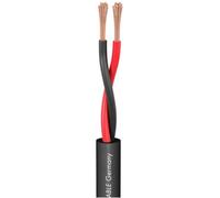 Sommer Cable 425-0051FC Câble haut-parleur 2 x 2.5 mm² noir Marchandise vendue au mètre