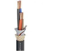 Sommer Cable 490-0231-440AQ Câble haut-parleur 4 x 4 mm² + 4 x 4 mm² noir Marchandise vendue au mètre