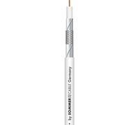 Sommer Cable 601-0950 Câble coaxial Ø extérieur: 5.6 mm RG59 75 Ω 115 dB blanc Marchandise vendue au mètre