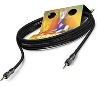 Sommer Cable Câble adaptateur 7,5m mini-jack 3,5mm vers mini-jack câble patch blindé vissable connecteur HICON - GOCU-0750