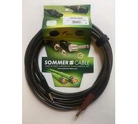 Sommer Cable - Cable Guitare Spirit XXL équipé Jack Mono NP2X-BAG Neutrik/Jack Mono NP2X-AU-SILENT Neutrik (6m), Made in Germany by