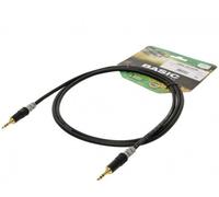 Sommer Cable Câble de raccordement audio HBA-3S-0090 Jack 3,5 mm mâle-mâle 0,90 m noir