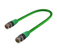 Sommer Cable Video 6G-SDI / 4K SC-Vector 0.8/3.7 équipé BNC/BNC NBNC75BLP9X NEUTRIK, Vert (0,75m)