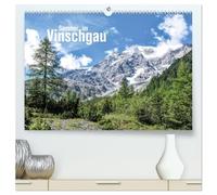 Sommer im Vinschgau (hochwertiger Premium Wandkalender 2026 DIN A2 quer), Kunstdruck in Hochglanz: Der Vinschgau ist die westlichste Region von ... Bedingungen für Obst- und Weinanbau