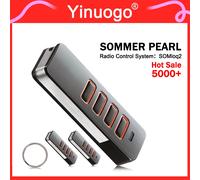 SOMMER Pearl 4018 4018V000 4019V000 4018V064 Pearl Vibe / Pearl Twin S10019 Télécommande de porte de garage Émetteur manuel 868 MHz 3pcs YNG158
