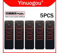 SOMMER Pearl Vibe double statut TX55-868-4 TRX55-868-4 4018V000 4019V000 ouvre-porte de Garage télécommande 868.3MHz 868.95MHz YNG158 5PCS