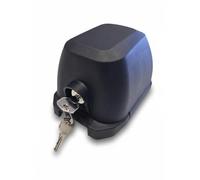 SOMMER S13594-00001 Couvercle de boîtier avec serrure à levier, noir - Pièce de rechange pour motorisation de portail battant Twist M, M+, ML, ML+