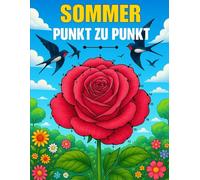 Sommer Saison Punkt zu Punkt: Großdruck Punkt zu Punkt Tiere Blumen, Landschaften und Mehr