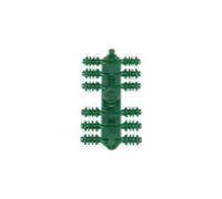 SOMMERFELDT Lot de 150 isolateurs verts pour chaîne 24 pièces échelle H0 1/87
