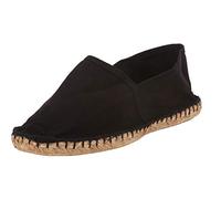 Sommerlatschen SL1402 Espadrilles unisexes Noir - noir - Schwarz (Schwarz),