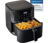 Sommertal friteuse à air chaud HF760 - 7,6L XXL Airfryer - écran tactile, 8 programmes, 2000 Watt, approuvé Rheinland GS