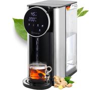 Sommertal HW400 Distributeur d'eau chaude Businessline, version XXL avec réservoir amovible de 4L, eau chaude instantanée 45-100°C, écran tactile, aliments pour bébés