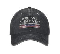 Sommes-Nous Encore Grands Parce Que Je me Sens Juste gêné Casquettes de Baseball Vintage en Coton en détresse Snapback Cap Unisexe Cadeau en Plein air Chapeaux Casquette Cadeau