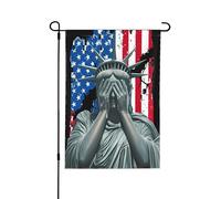 Sommes-nous enfin grands ? Parce que j'ai honte. Drapeau anti-idiots 30 x 45 cm, panneau de jardin double face, sans mât.