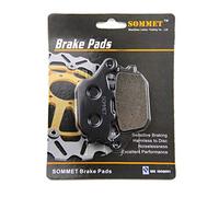 SOMMET 1 Paire Motocyclette plaquettes de frein Arrière pour Yamaha Tracer 700/XSR 700 ABS 2016-2022/YZF-R7 2022