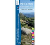 Sommet des cevennes - mont lozere pays des sources - Mont Lozère, Pays des Sources, Echelle 1 : 35 000 - Collectif - Comite Depart.tourisme Du Gard - Atlas / carte