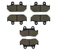 SOMMET Plaquettes de Frein Avant et Arrière pour Honda GL 1500 Goldwing (88-00) VFR 750 FG/FH (86-87) CBR 1000 FG/FH (87-88) LT124-124-69