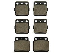 SOMMET Plaquettes de Frein Avant et Arrière pour Suzuki LT-Z 400 (2003-2012)
