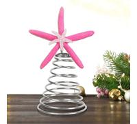 Sommets d'arbre de Noël en Étoile | Décoration d'Étoile pour Arbre de Noël d'Intérieur,Pièce Maîtresse Décorative pour Fenêtre Chambre Salon Extérieur Fête
