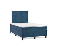 Sommier vidaxl 120x190 cm 1 hauteur 118 cm bleu G