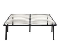 Sommier à lattes + pieds pour matelas - 140 x 190 cm - 26 lattes