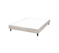 Sommier 160 x 200 Kit 160x200cm déco lin livré en kit carton