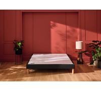 Sommier 2 x 90 x 200 cm chine gris anthracite - Merinos Pencil