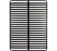 Sommier 2x22 Lattes 160x200cm - TITANIUM - ALTOBUY Gris G