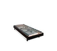 Sommier bellecour 70x190 cm relax electrique 1 hauteur 27 cm Noir G