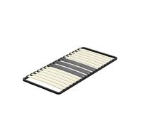 Sommier 90x190 cm 15 Lattes Peuplier Naturel Installation Express-DEWINNE